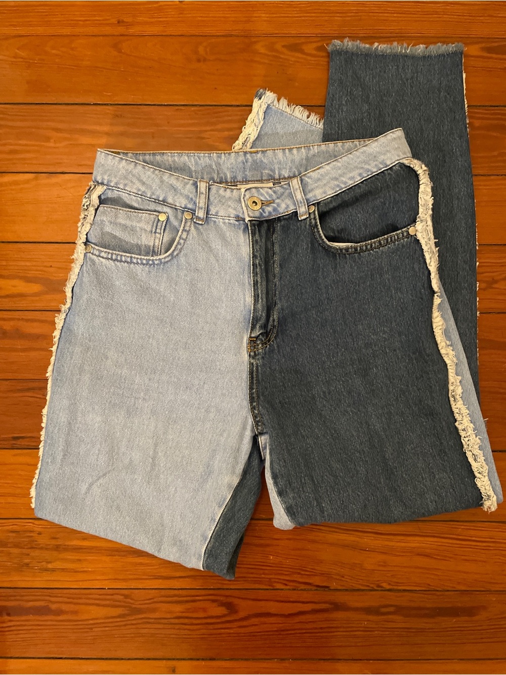 Ragged Priest Two-Tone Jeans - Picture 3 of 6
